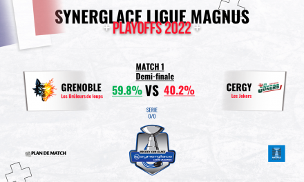 Demie 1 – Grenoble vs Cergy-Pontoise, facile pour les Brûleurs de loups ?